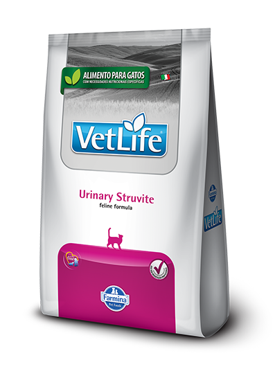 Bolsa de Farmina Vet Life Urinary Struvite para gatos, vista frontal
