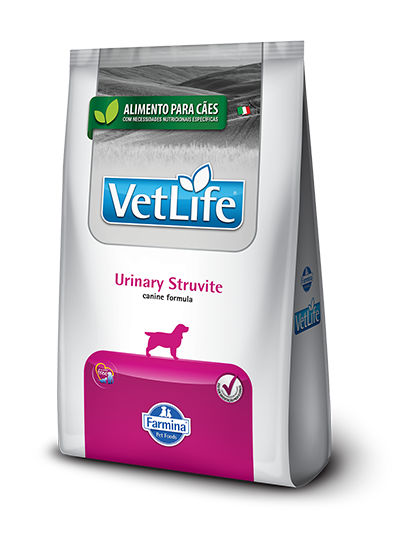 Bolsa de Farmina Vet Life Urinary Struvite para perros, vista frontal