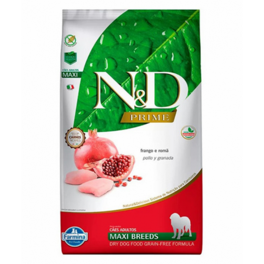 N&D Prime Pollo & Granada Adult Maxi 10.1 kg