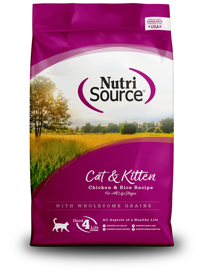 Pollo y Arroz para Gatos y Gatitos - PetRepublicGtNutrisource4 LB (32% - 19%)