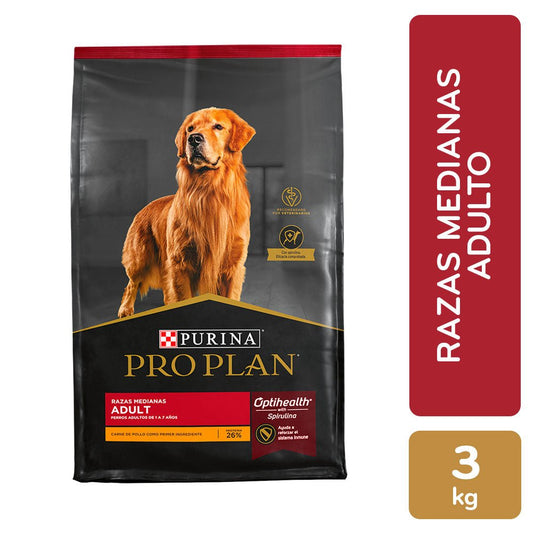 Pro Plan Adulto Raza Mediana - PetRepublicGtPurina3 KG