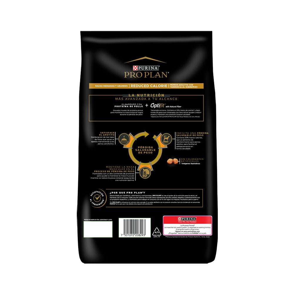 Pro Plan Bajo en Calorias - PetRepublicGtPurina3 KG