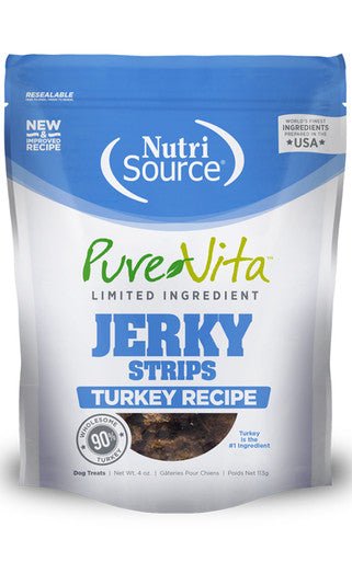 PureVita Jerky Strips Turkey - PetRepublicGtNutrisource