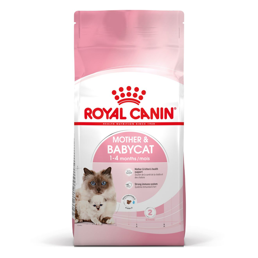 Bolsa de Royal Canin Mother & Babycat 2 kg, alimento seco para gatitos bebés y gatas lactantes