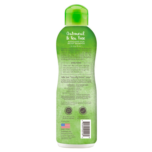TropiClean Shampoo Medicado Itch Relief – Perros & Gatos - Pet Republic GTTropiClean