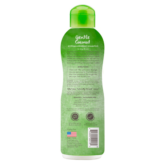 TropiClean Shampoo Natural Premium Hipoalergénico – Cachorros y Gatitos - Pet Republic GTPet Republic GT12 ONZ