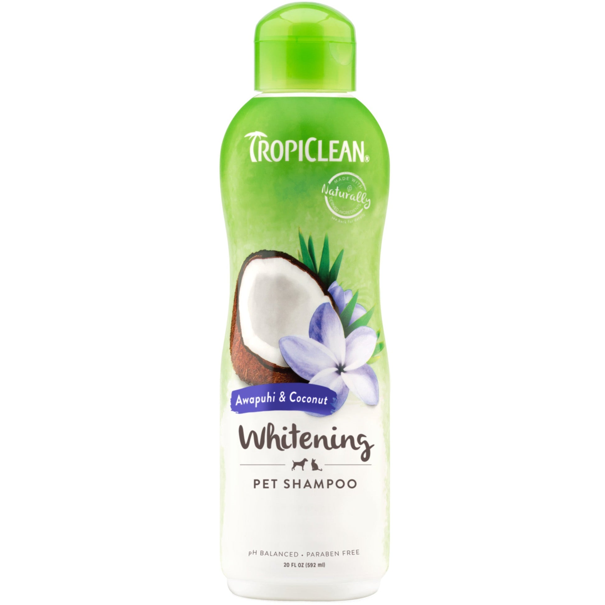 TropiClean Shampoo Natural Whitening (Blanqueador) – Perros & Gatos - Pet Republic GTTropiClean