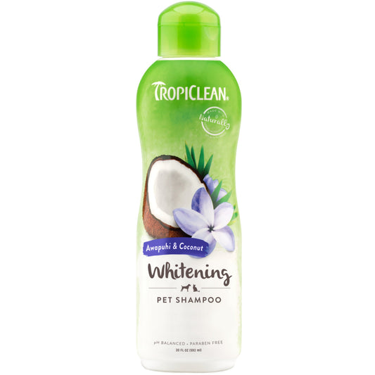 TropiClean Shampoo Natural Whitening (Blanqueador) – Perros & Gatos - Pet Republic GTTropiClean