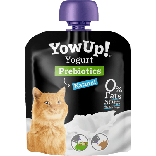 Yogurt para Gatos YowUp! Natural – Con Prebióticos y Sin Lactosa (85g) - PetRepublicGtPetRepublicGt